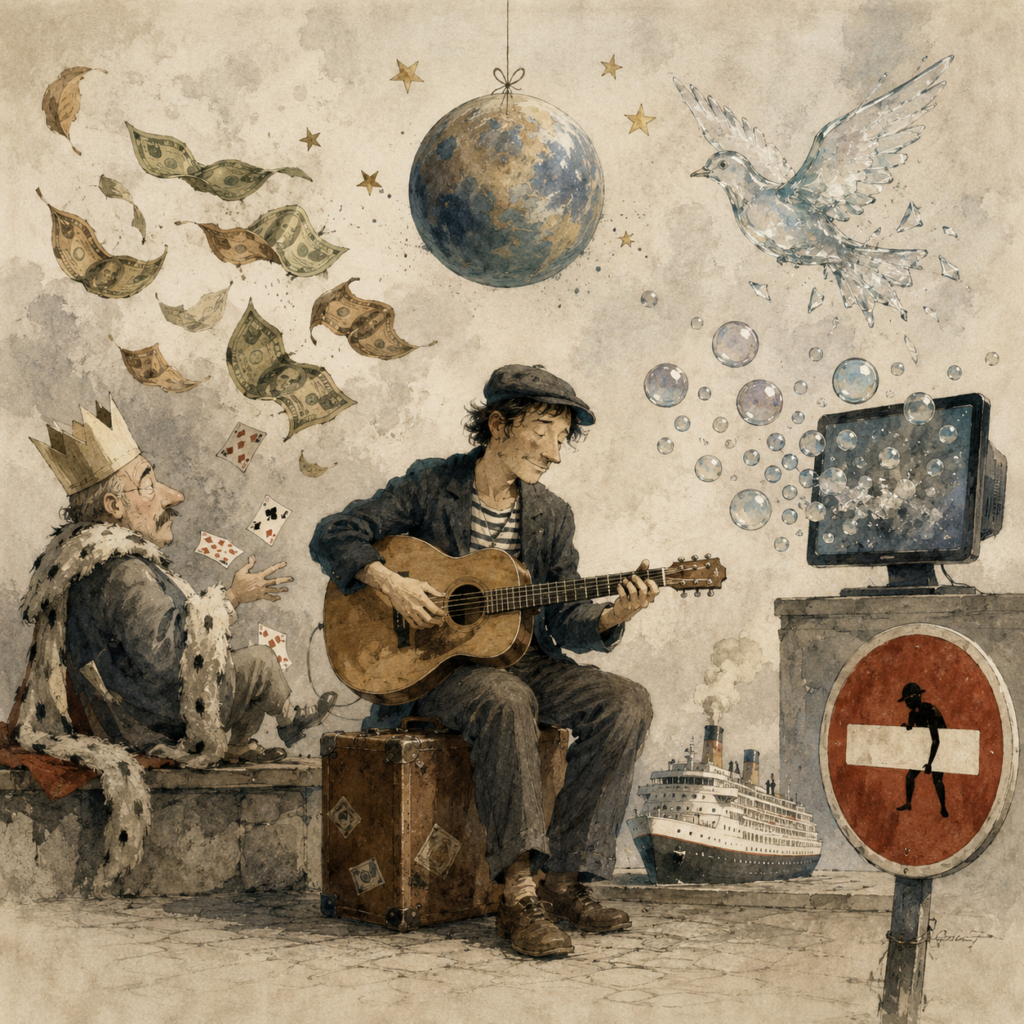 Cover de la playlist Chansons engagées et satiriques
