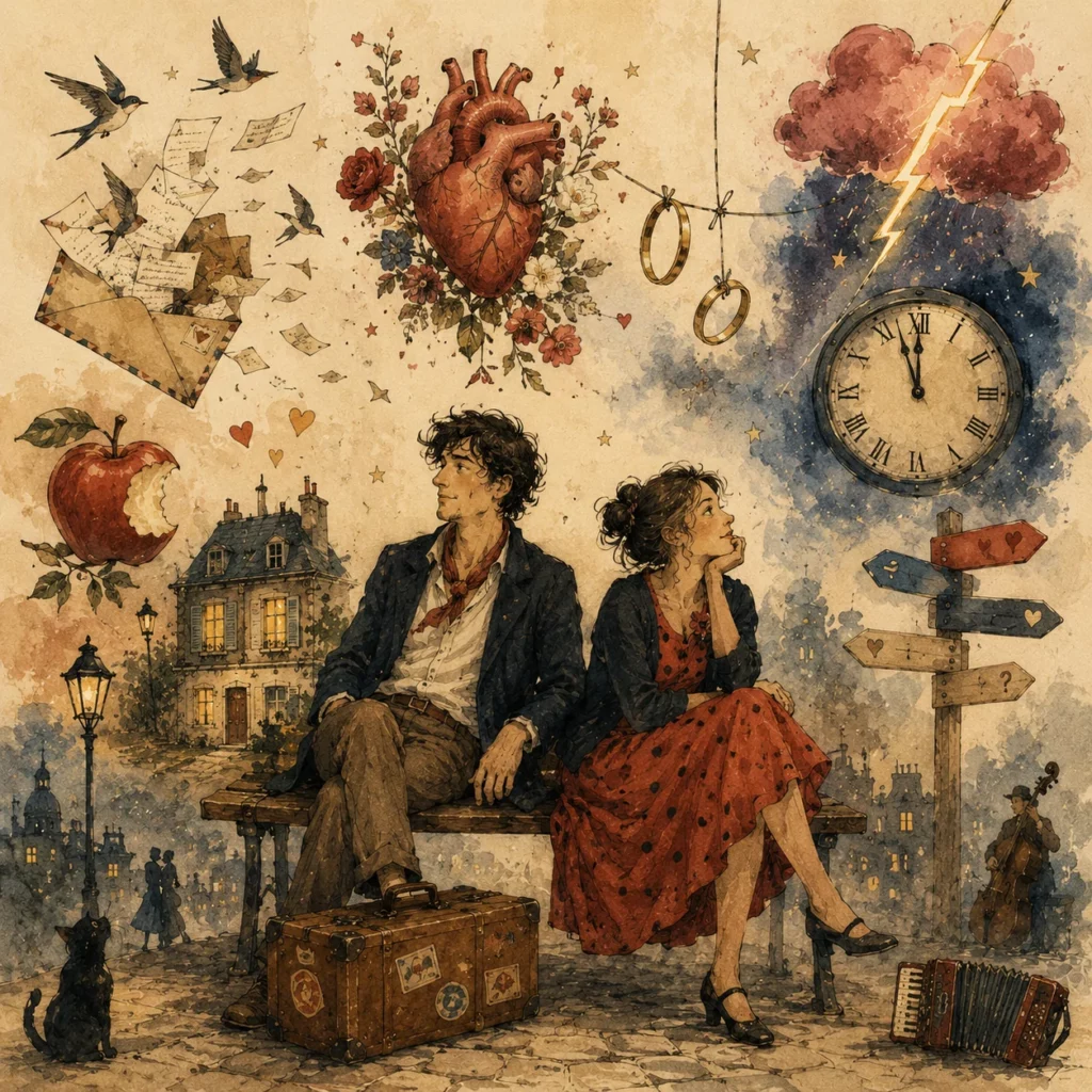 Cover de la playlist Histoires d'amour